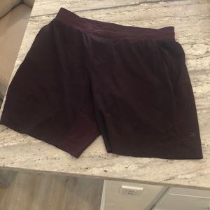 Lululemon Maroon Shorts XL